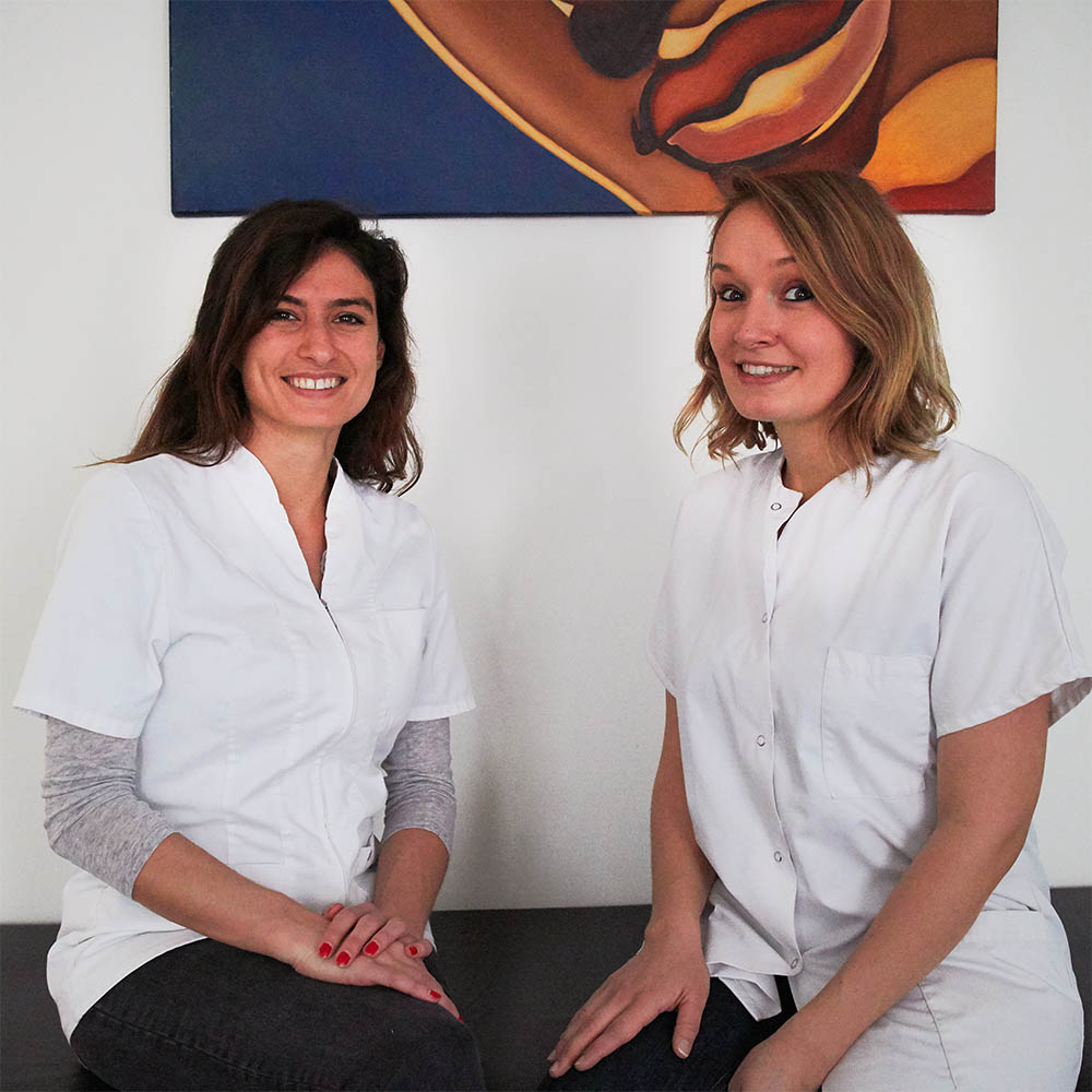 portrait de Aurélie GUIDAL et Allison MOYA, Pédicures-podologues